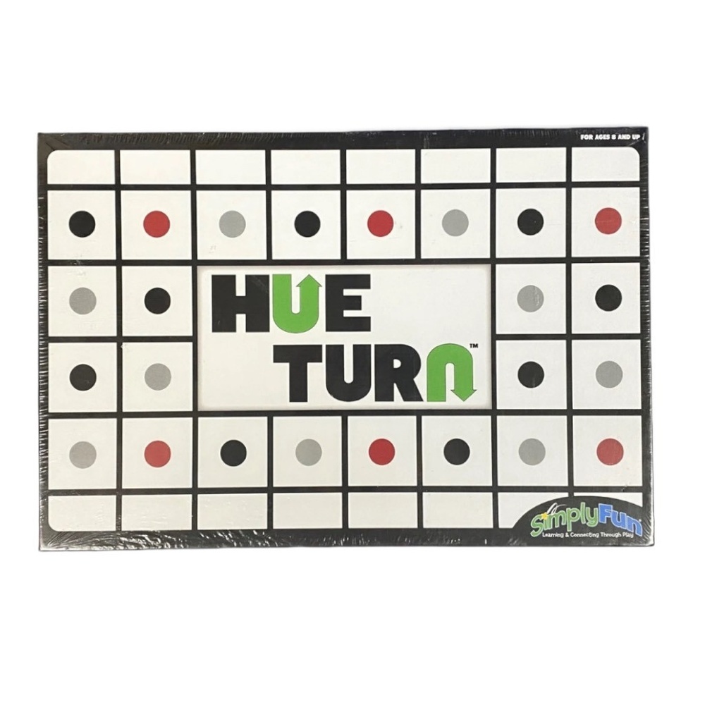 SimplyFun Board Game Hue Turn Educational Shapes Designs Recognition‎ Strategy